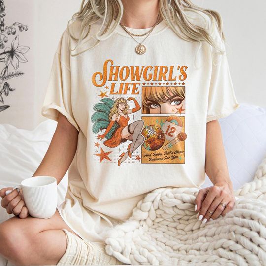Discover Album Showgirl 12  Shirt, Showgirls Life T-Shirt, Country Music 2025 Tee, Gift For Fans