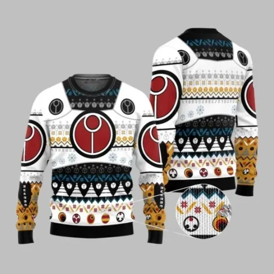 Discover 2025 Christmas Warhammer Tau Tidings Iconic Ugly Sweater