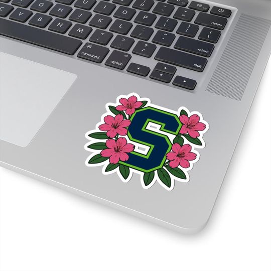 Discover Seattle Floral Football Seahawks Sticker, Game Day Sticker, Football Lovers sticker