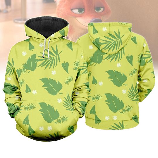 Halloween Nick Wilde Hoodie, Disney Zootopia Cosplay Costume, Animal Kingdom Hoodie, Disneyland Tee, Disneyworld Costume Shirt