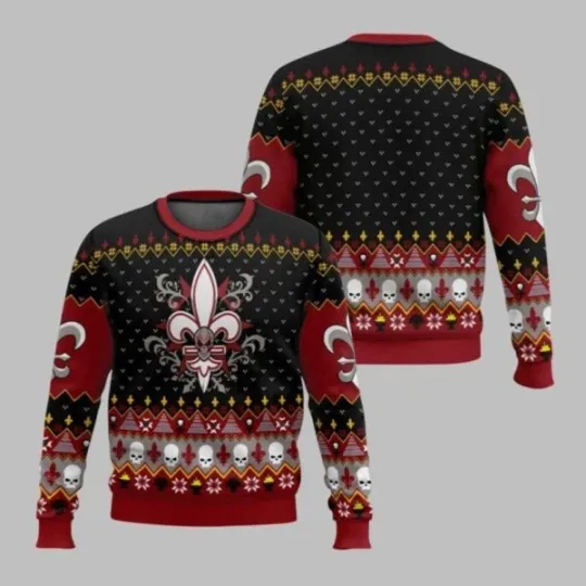 Discover 2025 Christmas Warhammer Eight Sisters Slaying Iconic Ugly Christmas Sweater