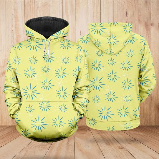 Discover Joy Inside Out Hoodie, Pixar Disney Costume Sweatshirt, 3D Emotion Cosplay Sweater, Joy Core Memory Halloween Outfit