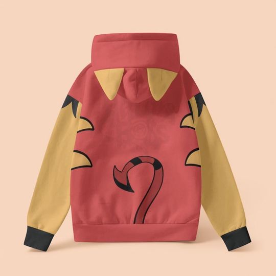 Discover Helluva Boss Blitzo Cat Ear Hoodie: Unisex Cosplay Gift