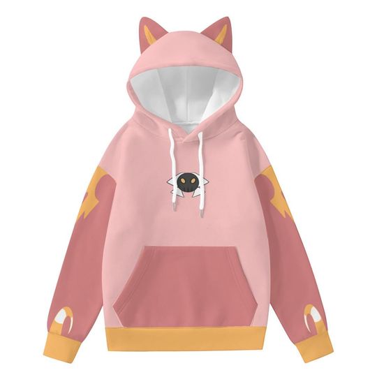 Helluva Boss Blitzo Hoodie Cat Ear Unisex Cute Cosplay Kawaii Gift