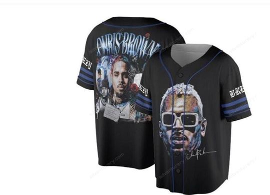 Discover Chris Brown 2025 Breezy Bowl XX Tour Jersey, Official Concert Merch