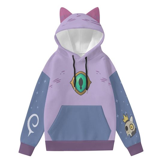 Discover The Owl House Cosplay King Hoodie Cat Ear Unisex Cute Cosplay Kawaii Gift