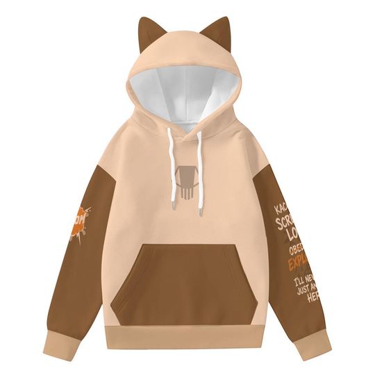 Discover Boom Hoodie Cat Ear Unisex Cute Cosplay Kawaii Gift