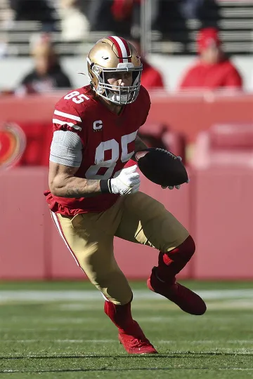 San Francisco 49ers George Kittle American Football Poster Premium Matte Vertical Wall Art