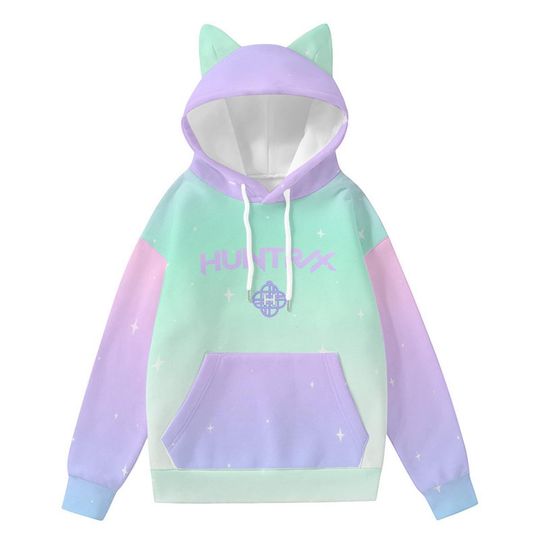 Kpop Hunters Sweatshirt: Kawaii Anime Cat Ear Hoodie