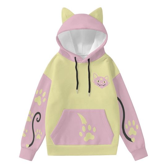 Discover Cats Hoodie Cat Ear Unisex Cute Cosplay Kawaii Gift