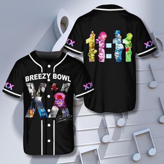 Personalized 3D Music Fan Baseball Jersey: Black Button-Front Unisex Top