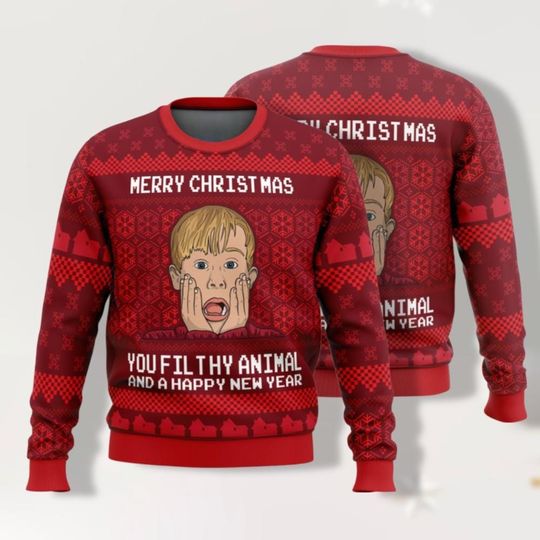 Discover Kevin Home Alone Funny Christmas Sweater, Christmas Battle Plan Shirt, Funny Home Alone Shirt, Christmas Kids Sweater, Holiday sweater