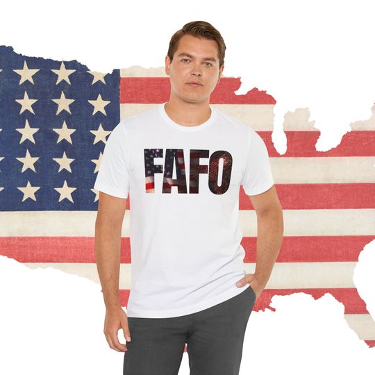Discover F Around and Find Out FAFO J13 Republican Shirt American T-Shirt Trump Shirt