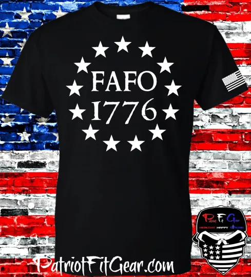Discover 1776 T-Shirt no treading We The People Fool Around And Find Out FAFO