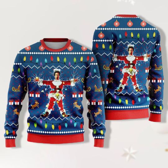 National Lampoons Christmas Vacation Ugly Sweater, Griswold Christmas Sweater, Ugly Xmas Sweater, Christmas Tree Farm, Xmas Movie Gift