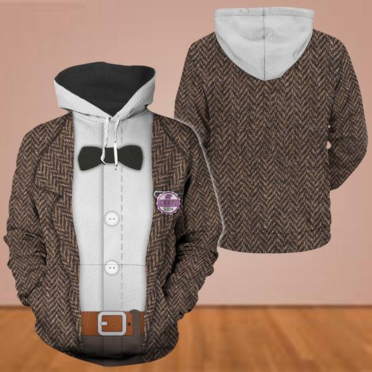 Discover Carl Up Cosplay Hoodie, Disney Pixar Cosplay Hoodie, Grandpa Halloween Outfit, Matching Up Costume, Halloween Cosplay Gift