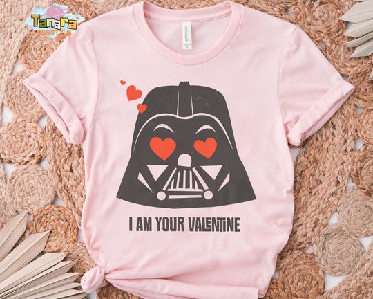 Discover Star Wars Darth Vader I Am Your Valentine T-Shirt, Crop Top, Disney Valentine's Day Collection, Magic Kingdom Trip Gift, Couple Matching Tee