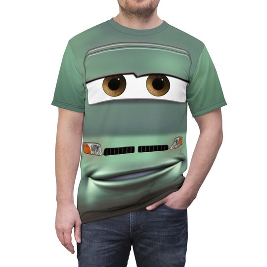 Discover Van Cars Shirt, Disney Cars Costume, Pixar Cars Movie Character Cosplay, Halloween Outfit For Family, Cars Group T-shirts, runDisney