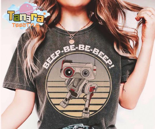 Star Wars Jedi Fallen Order BD-1 Droid T-Shirt, Retro Beep Beep, Galaxy's Edge Collection, Hollywood Studios, May The 4th