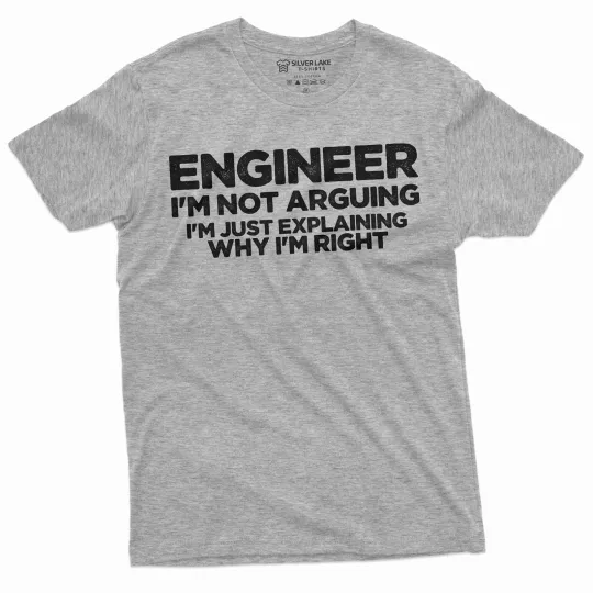 Discover Men's Engineer T-Shirt - Funny Engineering Student Gift