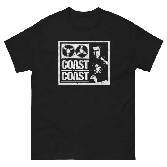 Discover Coast To Coast Art Bell Graphic T-Shirt Unisex Classic Tee