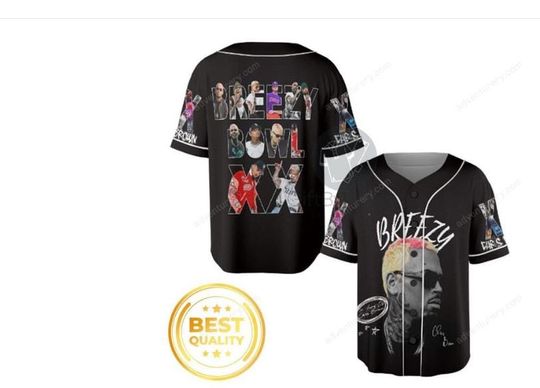 Discover Chris Brown Breezy Bowl XX Baseball Jersey, Breezy Bowl Tour XX Shirt, Breezy Bowl XX Shirt, Chris Brown Tour Shirt, Breezy Bowl 2025 Tee