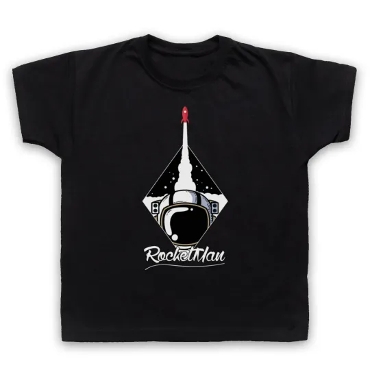 Rocketman Astronaut Space Lover Kids T-Shirt