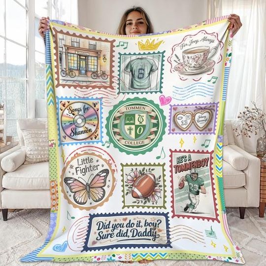 Discover Tommen College Boys Of Tommen Fleece Blanket, Tommen College Throw Blanket