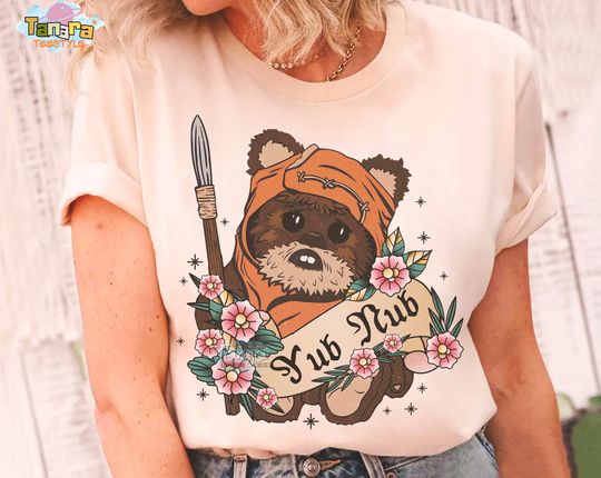 Retro 90s Wicket Ewok T-Shirt, Vintage Star Wars,  May The 4th Be With You, Endor Forest