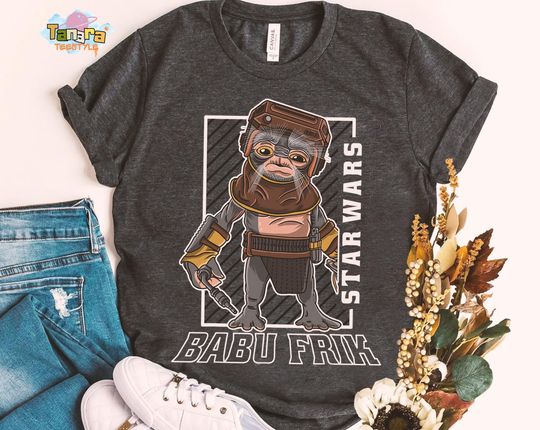 Discover Star Wars Babu Frik T-Shirt, Funny The Rise of Skywalker Shirt, Galaxy's Edge, Perfect Gift for Fans