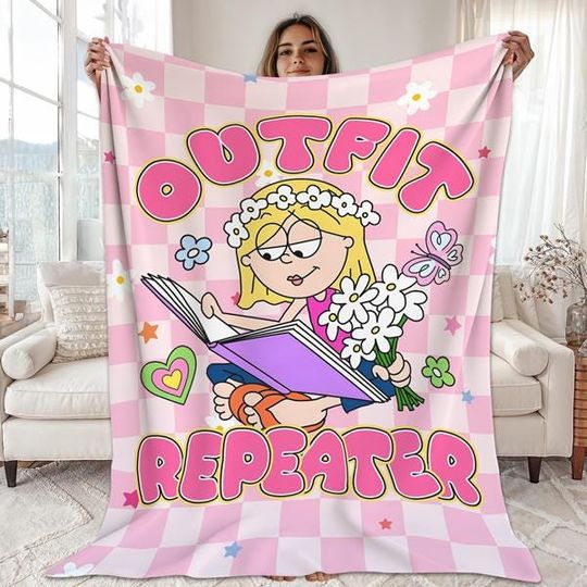 Personalized Repeater Lizzie McGuire Blanket
