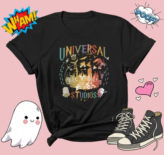 Discover Universal Studio T-shirt T shirt Men Women Unisex Tshirt