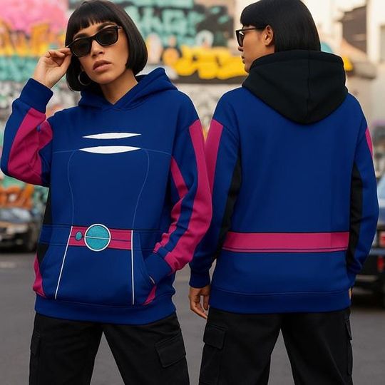 Discover Disneyland Addison Costume 3D Hoodie, Zombies 4 Dawn of the Vampires Sweatshirt, Halloween Cosplay, Addison Cosplay Halloween