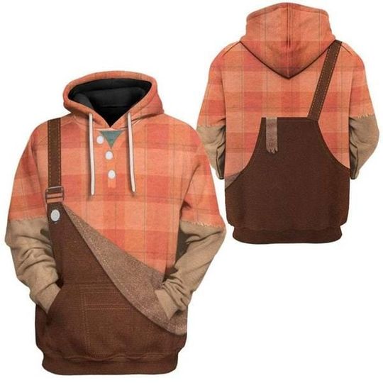 Wreck It Ralph 3D Full Over Print Hoodie Sweatshirt Shirt, Wreck It Ralph Halloween Hoodie