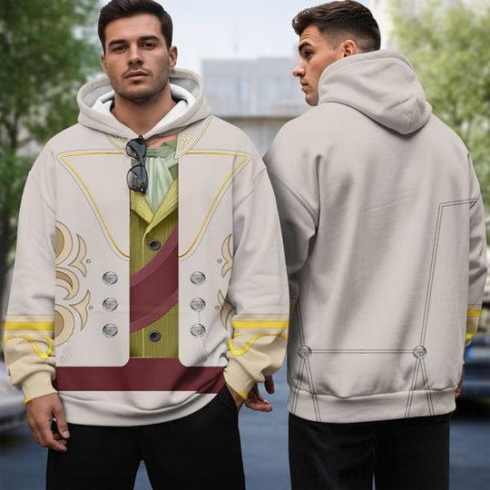 Discover Prince Hans 3D Over Print Hoodie, Frozen DisneyPrince Sweatshirt, Halloween Cosplay Outfit, Frozen 3D Costume Hoodie, Halloween Costume Gift