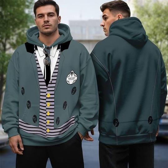 Haunted Mansion Men 3D Hoodie Shirt, Haunted Halloween Costume For Family Group