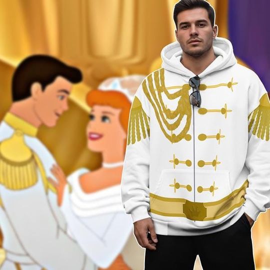 Discover Disneyland Prince Charming Costume 3D Shirt, Halloween Costume For Family Group