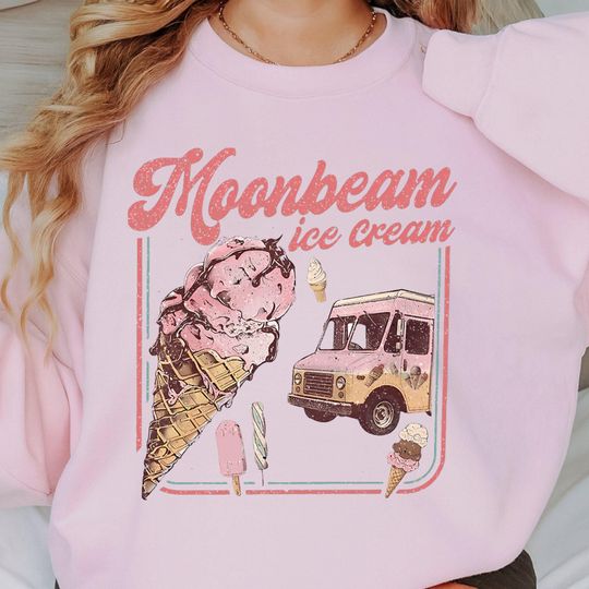 Discover Moonbeam Ice Cream Sweatshirt, World Music Tour 2025 Crewneck