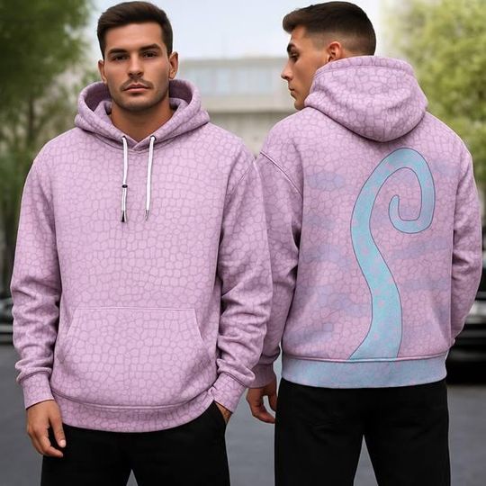 Discover Randall Costume Hoodie 3D All Over Print, Lizard Cosplay Sweatshirt