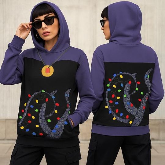 Ursula Cosplay 3D All Over Print Hoodie, Little Mermaid Villain Halloween Matching