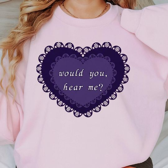 Discover TateMcrae Would You Hear Me Lyric Ver Sweatshirt, Miss Possessive Graphic Tee, Retro Oversized Streetwear Gift for Her