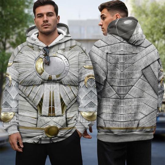 Moon Knight Cosplay Full Over Print 3D Hoodie, Moon Knight Cosplay Shirt