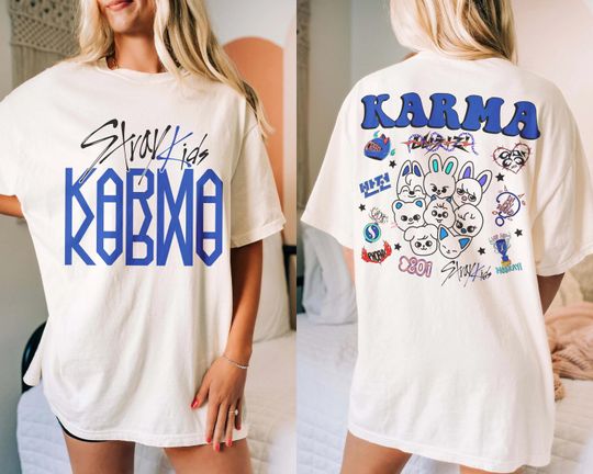 Discover Stray Kids Karma Album Shirt: SKZ 2025 Tour Tee