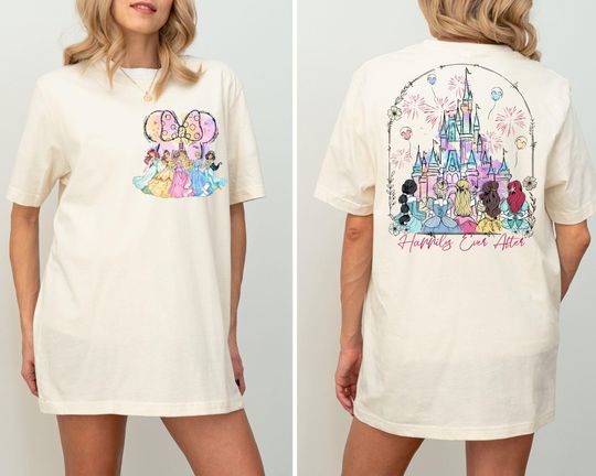 Disney Princess Castle Shirt, Disneyland Castle Best Friends Gift, WDW Girls Trip Shirts, Disney World Vacation Sweatshirt, Gift For Girls