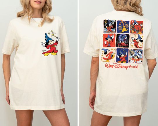 Discover Disney Fantasia T-Shirt, Mickey Magic Shirt, Fantasia Sorcerer T-Shirt, Fantasmic Tee, Disney Trip Shirt, Magic Kingdom Shirt, Disney Gift