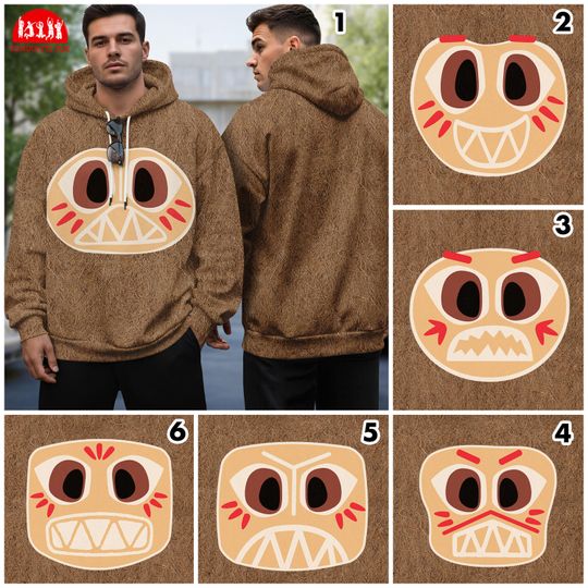 Discover Kakamora Costume 3D Full Over Print Hoodie, Moana Coconut Pirate Shirt, Funny Disneyland Villain Sweatshirt, Disneyland Halloween Outfit