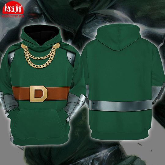Doctor Dooom 3D Full Over Print Hoodie, Fantastic Four Doctor Dooom Cosplay Sweatshirt