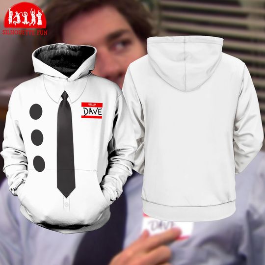 Discover The Office Jim Halpert 3D Full Over Print Hoodie, Jim Halpert Costume, The Office Movie Shirt, Michael Scott Shirt, Halloween Costume Hoodie