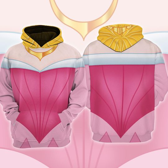 Aurora Princess 3D Full Over Print Hoodie, Disneyland Aurora Princess Halloween Shirt