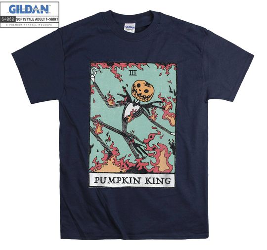Discover Jack Skellington Pumpkin King T-shirt Hoodie Kids Child Tote Bag Tshirt S-M-L-XL-XXL-3XL-4XL-5XL Gildan Oversized Men Women Unisex H144